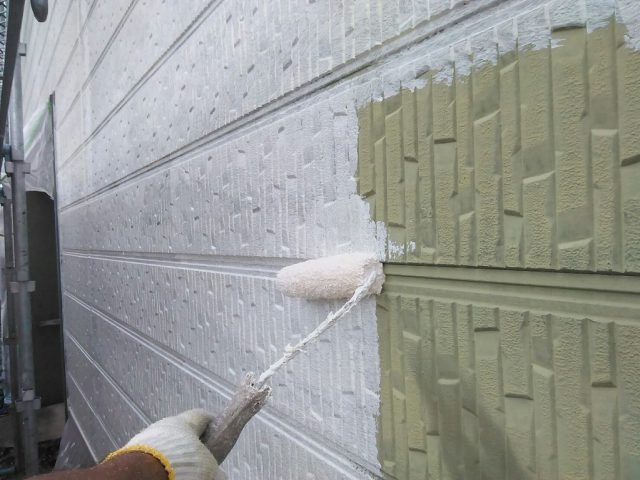 春日井市Ａ町Ｍ様邸外壁塗装工事・外壁シーリング工事
