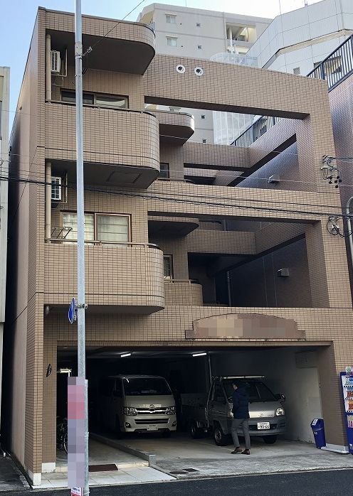 春日井市　アパート塗装・防水　現地調査