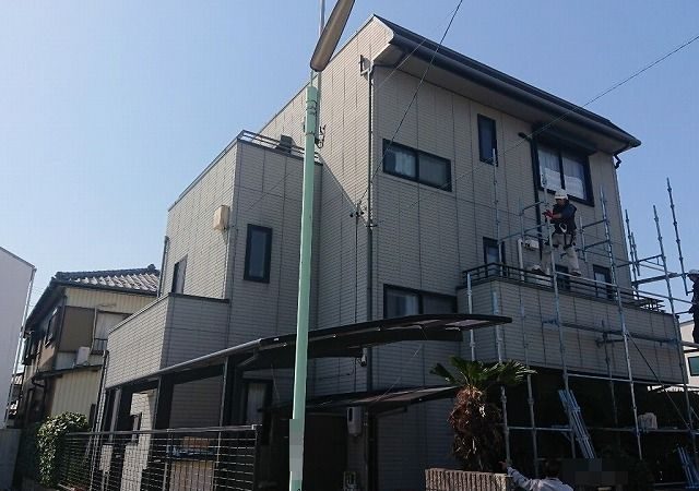 春日井市Ｔ台Ａ様邸　外壁塗装工事・シーリング打ち替え工事