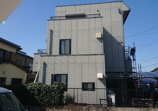 春日井市Ｔ台Ａ様邸　外壁塗装工事・シーリング打ち替え工事