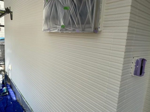 春日井市H町　K様邸　外壁塗装・シーリング工事・防水工事・外壁カバー工法　
