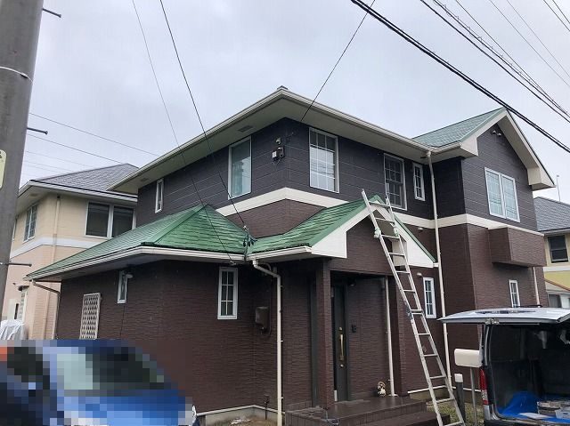 春日井市K町　M様邸　屋根塗装工事・シーリング工事