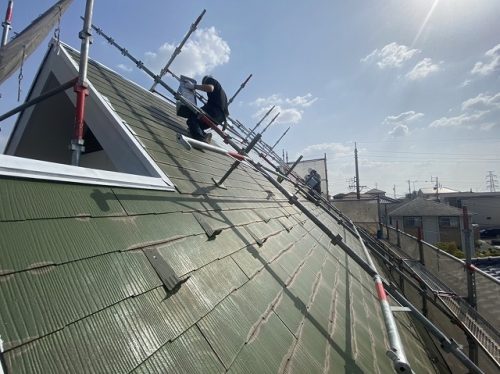 春日井市　外壁塗り替え　屋根塗装