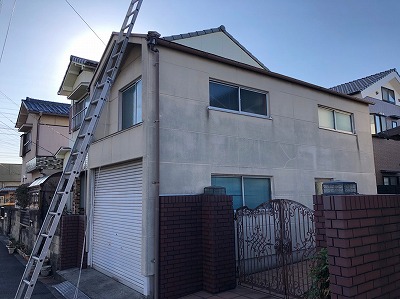 春日井市　外壁塗装　施工前