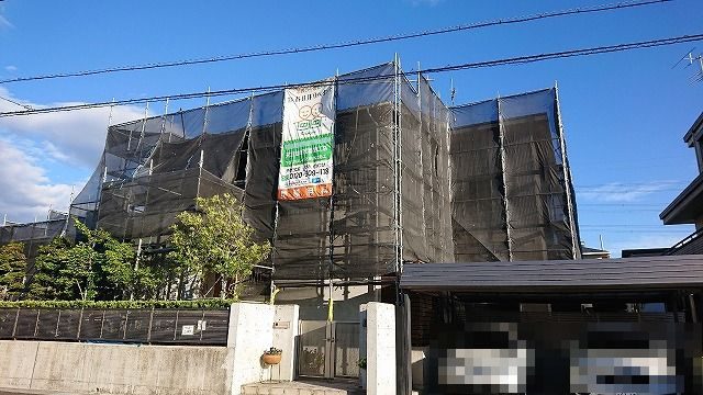 守山区　M様邸　外壁塗装工事・シーリング工事・防水工事