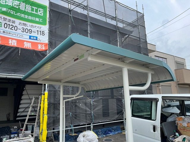 春日井市K町　アパート　外壁塗装工事・屋根塗装工事・シーリング工事