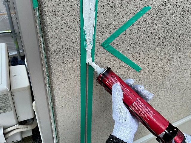 春日井市T台　M様　　外壁塗装工事・シーリング工事