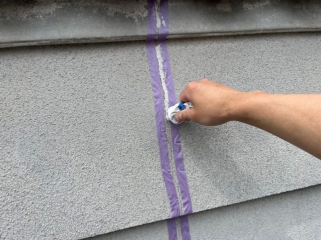 春日井市N町　S様邸　擁壁塗装工事・外壁ひび割れ補修