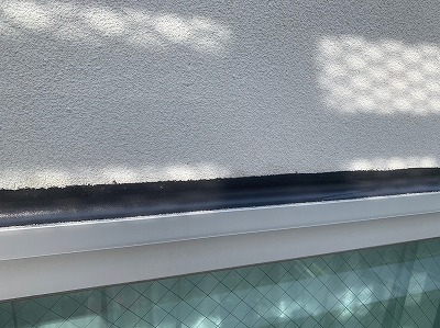春日井市　外壁塗装　シーリング打ち増し完了