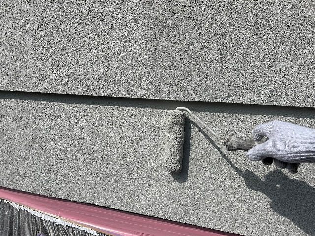 春日井市N町　S様邸　擁壁塗装工事・外壁ひび割れ補修
