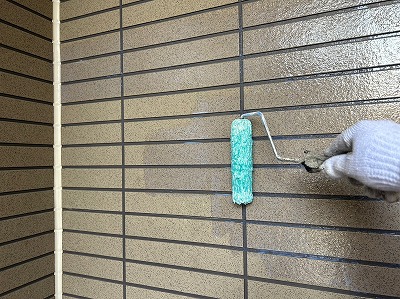 春日井市　外壁塗装　クリヤー塗装