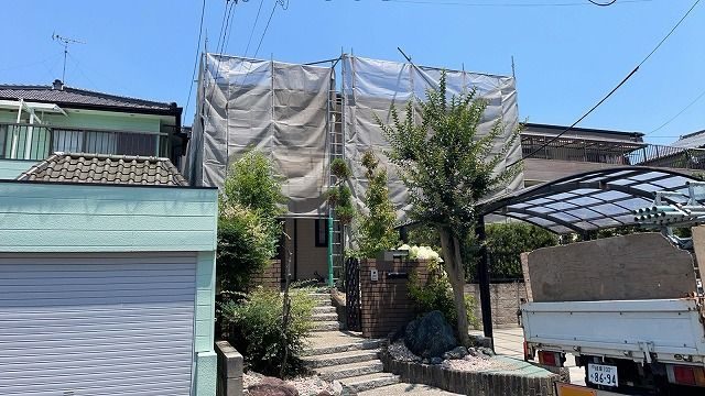 長久手市　H様邸　屋根塗装工事・防水工事