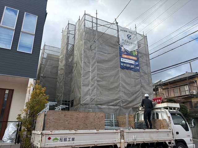 尾張旭市　K様邸　外壁塗装工事・シーリング工事・防水工事