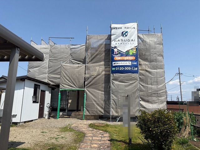 丹羽郡　I様邸　外壁塗装工事・屋根塗装工事・シーリング工事
