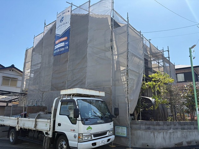 名古屋市緑区 H様邸 外壁塗装工事・シーリング工事・防水工事