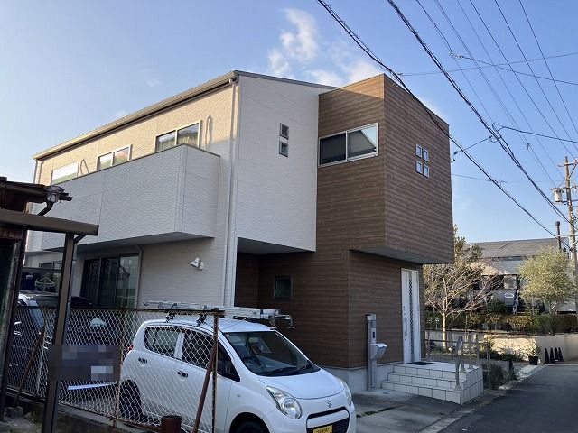 日進市 M様邸 外壁塗装工事・シーリング工事・防水工事