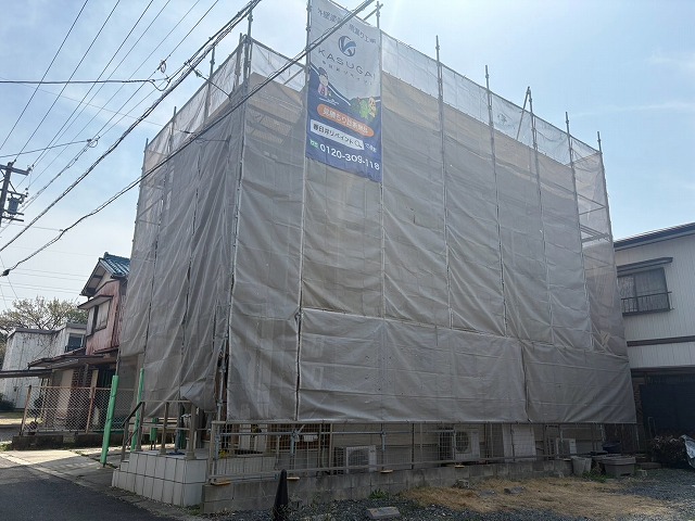 日進市 M様邸 外壁塗装工事・シーリング工事・防水工事
