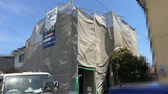 春日井市M町 W様邸 外壁塗装工事・シーリング工事・防水工事