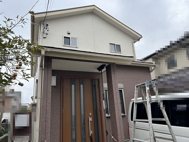 北名古屋市 F様邸 外壁塗装工事・シーリング工事・防水工事