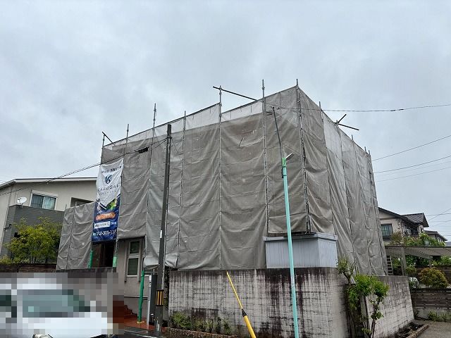 名古屋市守山区　M様邸　外壁塗装工事・シーリング工事・防水工事