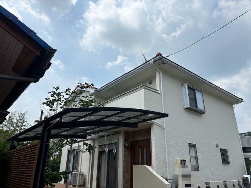 春日井市T町　O様邸　外壁塗装工事・シーリング工事・防水工事