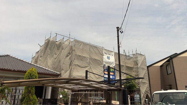 春日井市K町 T様邸 外壁塗装工事・屋根塗装工事・シーリング補修工事