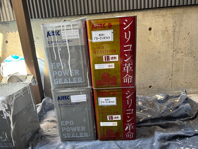 春日井市I台 A様邸 外壁塗装工事・折半屋根塗装工事