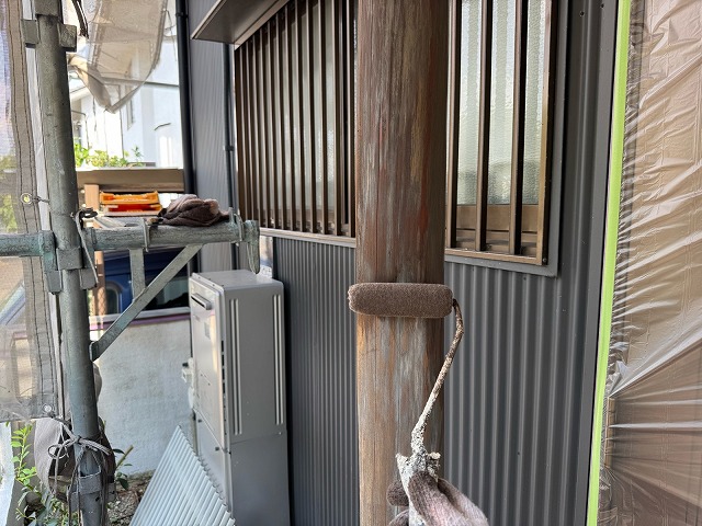 春日井市I台 A様邸 外壁塗装工事・折半屋根塗装工事