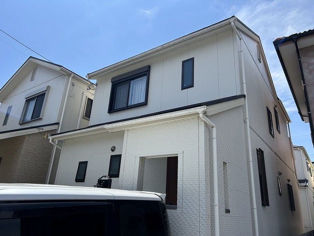名古屋市守山区　A様邸　外壁塗装工事・屋根塗装工事・シーリング工事・防水工事