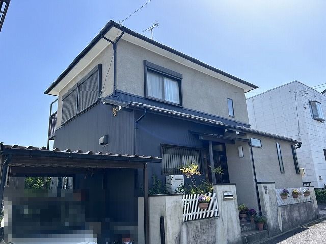 春日井市I台 A様邸 外壁塗装工事・折半屋根塗装工事