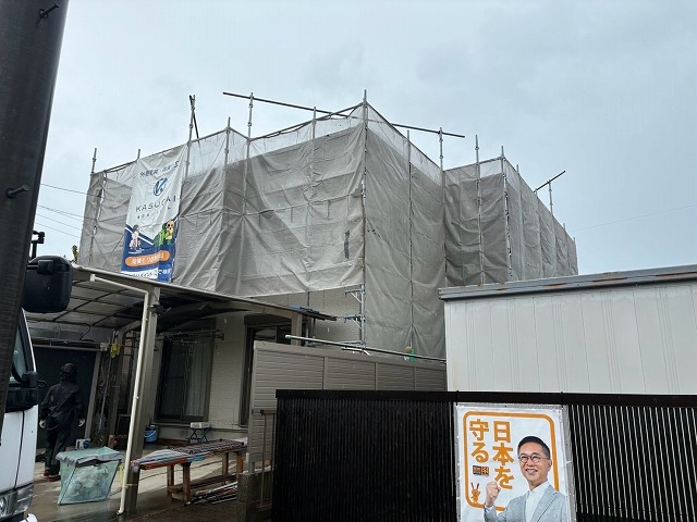 名古屋市守山区 O様邸 外壁塗装工事・シーリング工事・防水工事