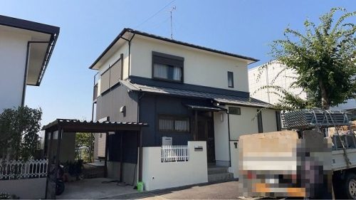 春日井市I台　A様邸　外壁塗装工事・折半屋根塗装工事