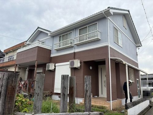 春日井市H町　H様邸　外壁塗装工事・シーリング工事・防水工事