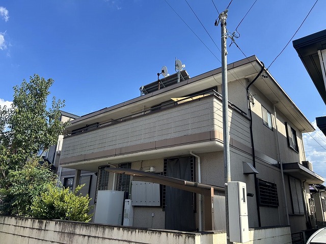 春日井市D町　I様邸　外壁塗装工事・シーリング工事