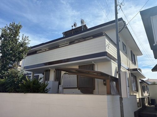 春日井市D町　I様邸　外壁塗装工事・シーリング工事