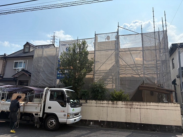 春日井市D町　I様邸　外壁塗装工事・シーリング工事