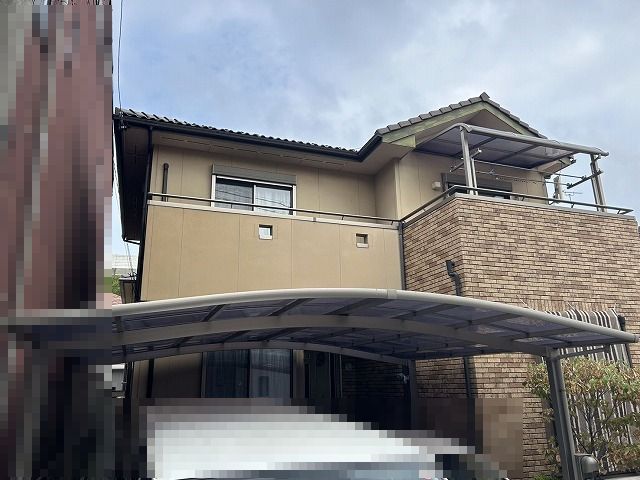 春日井市南花長町　A様邸　外壁塗装工事・シーリング工事・防水工事