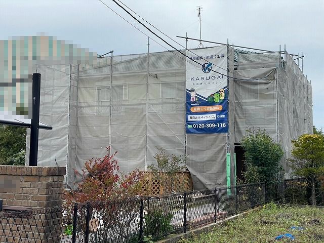 豊田市　T様邸　外壁塗装工事・シーリング工事・防水工事