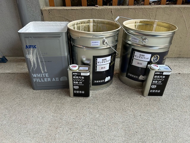 春日井市南花長町　A様邸　外壁塗装工事・シーリング工事・防水工事