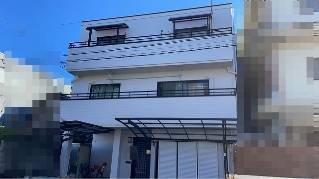 名古屋市千種区　S様邸　外壁塗装工事・シーリング工事・防水工事