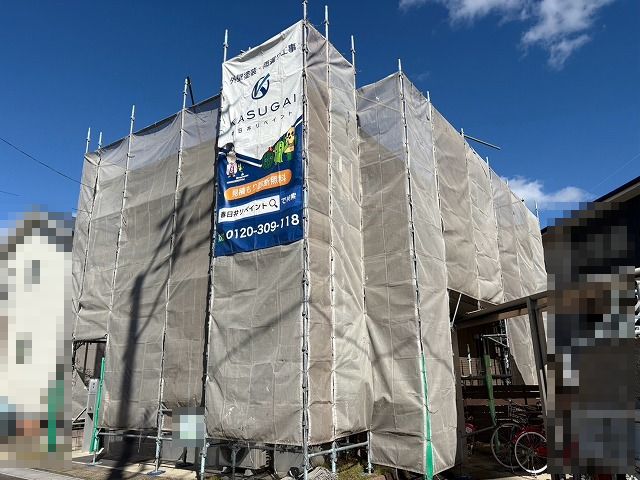 春日井市神領町　H様邸　外壁塗装工事・屋根塗装工事・シーリング工事・防水工事