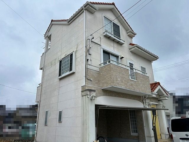 春日井市中新町　M様邸　外壁塗装工事・シーリング工事・防水工事